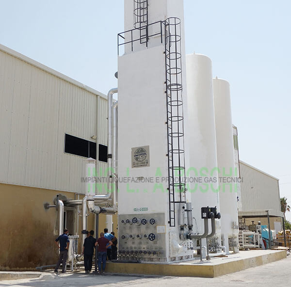 features of the pure nitrogen plants