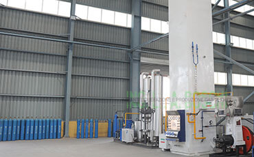 Cylinder Filling Oxygen/Nitrogen Plant